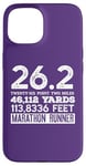 Coque pour iPhone 15 26,2 MILES 46,112 YARDS 313,886 PIEDS MARATHON COURNER Meme