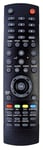 Replacement Remote control for SHARP LC19SH7EBK, LC26SH7EBK, LC32SH7EBK , LCD TV