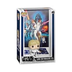 Funko Pop! Movie Poster: SW - Luke Skywalker - A New Hope - Star Wars- Figurine en Vinyle à Collectionner - Idée de Cadeau - Produits Officiels - Jouets pour Les Enfants et Adultes