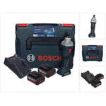 Bosch - ggs 18V-20 Meuleuse droite sans fil 18 v Brushless + 2x batterie 5,0 Ah + chargeur + l-boxx