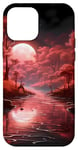 Coque pour iPhone 12 mini Pin Tree Autumn Night Forest Scène