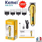 Tondeuse à cheveux sans fil rechargeable avec écran rechargeable USB km-2278