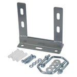 TV Aerial Wall Mount Bracket 6" x 6" SLx Aerial Bracket Wall Fixing Kit, 152mm Stand-Off Bracket with Fixings for 25mm-40mm Masts