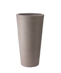 Stewart Cache-Pot Varese de, Plastique, Marron, 40 cm