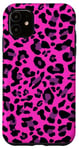 iPhone 11 Leopard Print Stylish Cheetah Summer Pattern Purple & Pink Case