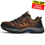 SALE - Cotswold WATERPROOF Oxerton Mens Hiking Walking Trail Outdoor Shoes Brown