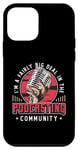 iPhone 12 mini I'm A Fairly Big Deal In Podcast Host Microphone Podcasting Case