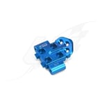 [FR] Front Bulkhead 7075-T6 Aluminum Blue GPM for Tamiya BBX - GPMBBX008SB