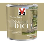 Peinture bois V33 Couleurs d'ICI Jaune tendre 0,5 L