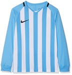 Nike Striped Division III Football T-Shirt Enfant Noir/Blanc/Blanc/Noir FR : L (Taille Fabricant : L)