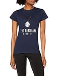 Tottenham Hotspur Women's T-shirt, Navy, S