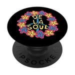 Logo officiel De La Soul Peace PopSockets PopGrip Adhésif