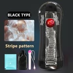 AUCUNE Masturbateur,Masturbateur masculin réaliste en silicone, vagin-bouche-anus, pour adulte, sextoy, jouet - Type Black ball gift