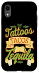 iPhone XR Tattoos Tacos Tequila Tex-Mex Tattooer Case