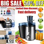 Power Electric Juicer Fruit Veg Blender High Juice Extractor Citrus Machine