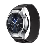 Samsung Gear S3 Frontier / S3 urlänk smartklocka rostfri stål klocka meshlänk - Svart