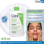 CeraVe Hydrating Cleanser 473ml 16oz Daily Face Body Wash For Normal To Dry Ski