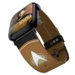 Star Trek: The Next Generation - Engineering Bracelet pour smartwatch - sous Licence Officielle, Compatible avec Toutes Les Tailles et séries d’Apple Watch (Montre Non Incluse)