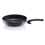 Fissler levital + Comfort Poêle en Aluminium Revêtu (Ø 24 cm), avec Queue, Anti-Adhésive, Effet Déperlant de Qualité – Compatible Induction