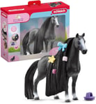 schleich 42620 HORSE CLUB Sofia's Beauties Jument Quarter Horse à coiffer 8 Pièces - Figurine Cheval à La Crinière Brossable avec Accessoires - Cadeau pour Enfants dès 4 Ans et Plus