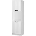 Meuble pour four Fame-Line, Blanc campagne, 60 cm ouvert Vicco