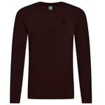 Odlo Performance Warm Eco BL Top Crew Neck L/S Herr Brun - Varm och hållbar tröja för löpning i storlek S - Handla nu på Loparshop.se!