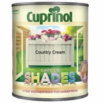 Cuprinol CUPGSHCC1L Garden Shades Country Cream 1 Litre