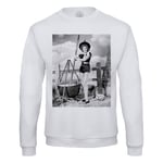 Sweat Shirt Homme Matha Vickers Sorciere Halloween Actrice Cinema Hollywood