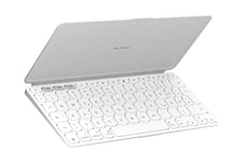 Logitech Keys-To-Go 2 for iPad - tastatur - built-in cover - QWERTZ - tysk - bleg grå Indgangsudstyr