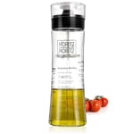 Moritz & Moritz Dressing Shaker 500 ml - Glass Shaker with Scale, 3 Recipes in German & English, drip-Free, Leak-Proof, Dishwasher-Safe - for Salad dressings & sauces