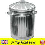 60L METAL BIN WASTE RUBBISH DUSTBIN HORSE FOOD PET FOOD HEAVY DUTY RETRO BIN