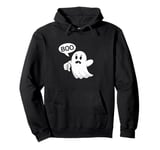 Funny Thumbs Down Ghost Screaming Boo Disapproval Pullover Hoodie