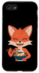 iPhone SE (2020) / 7 / 8 Happy Fox with Ramen Kawaii Food Design Case