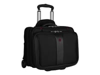 Wenger Patriot Comp-U-Roller - Notebook-Väska - 17" - Svart - Med 15.4" Laptop Case