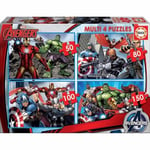 Educa 50-80-100-150 bitar - Avengers-pussel (80-16331)