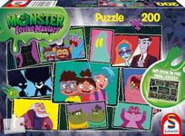 Schmidt Spiele 56479 Monster Loving Maniacs, galerie d'images, Puzzle 200 pièces pour Enfants, Multicolore