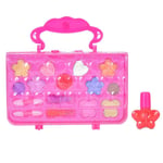 Zerodis Makeup Toy Kit Cosmetic Case Imitation Game Gift for Girls(#1)