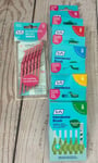 TePe Interdental Brushes Bundle 6 Packs of Various Sizes *See description*