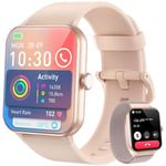 Blackview R50 Montre Connectée Femme Bluetooth Smartwatch De Fitness Tracker D'activit Contrôle De Musique - Rose