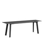 HAY - CPH Deux 215 2.0 Bench Stone Grey Lacquered Beech Frame W140 X D35 X H45 Stone Grey Top Stone Grey Lacquered Beech Edge - Penkit - Ronan & Erwan Bouroullec - Harmaa - Puu