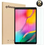 [2-pack] Film av härdat glas Samsung Galaxy Tab A 10.1 (2019) SM-T510 T515 - Stötsäkert skärmskydd