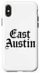 Coque pour iPhone X/XS East Austin Texas 512 737 Activisme artistique mexicain américain