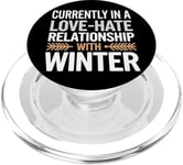 Winter Grumpiness Cold Weather Complaints Frozen Fingers PopSockets PopGrip for MagSafe