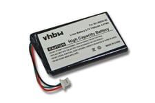vhbw Battery compatible with Garmin Nüvi 55LMT, 56LM, 56LMT, 57LM, 57LMT, 68LMT GPS Navigation System Sat Nav (1100mAh, 3.7V, Li-Ion)