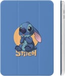 Étui Stitch Pour Ipad 2020 (10.2in) Avec Porte-Stylo, Résistant Aux Chocs, Réglage Automatique De L'angle De Veille/Réveil, Housse De Protection Transparente Avec Personnage