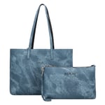 Replay Sac de shopper 35 cm blue denim-black (TAS016880)