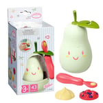 Baby Annabell Lunch Time Feeding Set 707494 - Pear-Shaped Feeding Lunch Box for 36cm and 43cm Baby Annabell - Require 3 LRAA (Included) - Suitable for Kids From 3+ Years