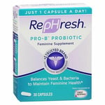 Rephresh Pro-B Probiotic Feminine Supplement 30 Caps By Rephresh