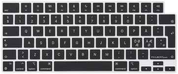 Philbert Keyboard Cover (Macbook Pro 14/16'' (2021)) - Svart