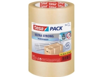 tesa ULTRA STRONG 51124-00007-01 Pakkebånd tesapack® Transparent (L x B) 66 m x 50 mm 3 stk